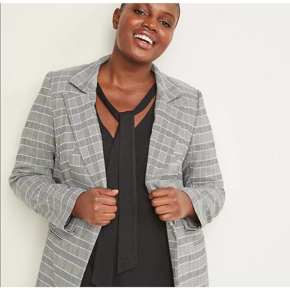 Lane Bryant Jackets & Blazers - LANE BRYANT The Bryant Blazer Plaid Stretch Jacket Sz 18